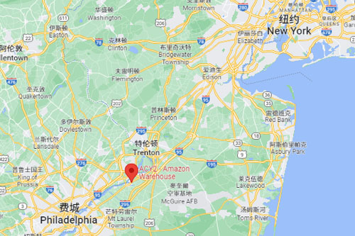 ACY2仓库地址在美国哪里？